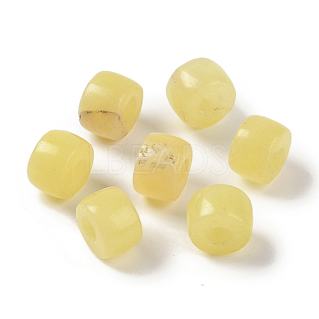 Dyed Natural White Jade Beads G-G003-A06-08-1