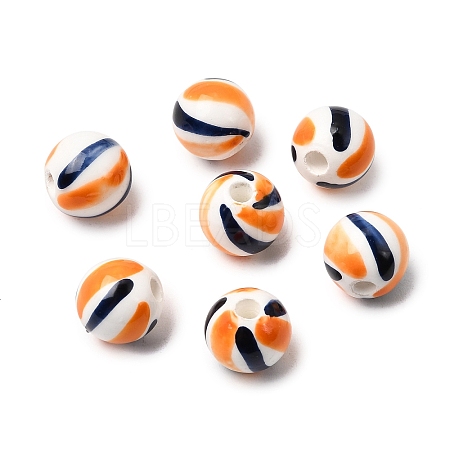 Handmade Porcelain Beads PORC-A034-01B-1