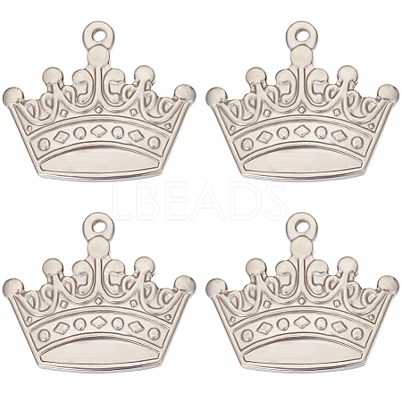 8Pcs 304 Stainless Steel Pendants STAS-BBC0003-66-1