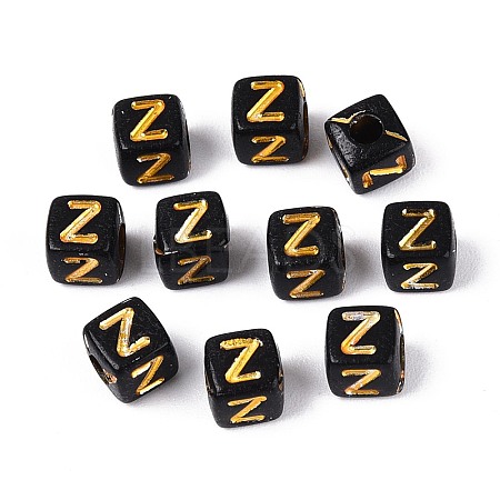 Opaque Acrylic Beads SACR-T035-20Z-1