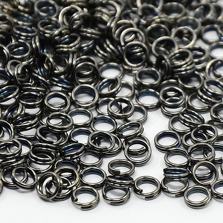 Iron Split Rings JRD4MM-01B-NF-1