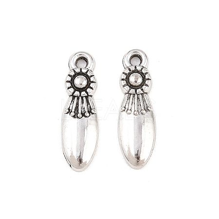 Tibetan Style Alloy Pendants PALLOY-A024-13AS-1