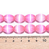 Dyed Natural Selenite Beads Strands G-T138-232G-4