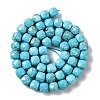 Natural Howlite Beads Strands G-G001-B03-05-3