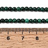 Natural Malachite Beads Strands G-F571-27AB1-3mm-01-5