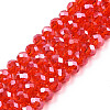 Electroplate Glass Beads Strands EGLA-A034-T3mm-A27-1