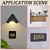 10Pcs ABS Plastic Stickers DIY-SP0007-95B-6
