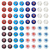 Handmade Millefiori Glass Beads LK-CD0001-002-2