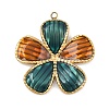 304 Stainless Steel Pendants STAS-H249-04G-02-1