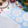 Snowflake Shape Hotfix Rhinestone DIY-WH0399-76A-5