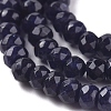 Dyed Natural Malaysia Jade Rondelle Beads Strands G-E316-2x4mm-35-3