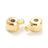 Brass Crimp Beads KK-F826-03G-3