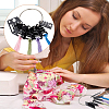 50Pcs House Shape Acrylic Bobbins OACR-OC0001-25A-6