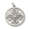 Non-Tarnish 304 Stainless Steel Pendants STAS-C086-05K-P-1