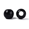 Natural Black Onyx European Beads G-Q602-09A-12-2