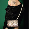 ABS Plastic Imitation Pearl Bag Strap Chains FIND-PH0004-06-10