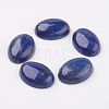 Natural Lapis Lazuli Flat Back Cabochons X-G-G741-30x40mm-15-1