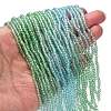 Transparent Painted Glass Beads Strands LS-DGLA-A034-T2mm-A16-2