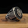 Alloy with Rhinestone Finger Rings FS-WGE36E4-02-1
