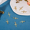 8Pcs Brass Pendants KK-TA0002-50-5