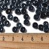 Opaque Colours Luster Glass Seed Beads SEED-E001-P3x6mm-A02-4