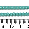 Opaque Solid Color Glass Beads Strands GLAA-T032-P8mm-12A-2