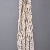 Handmade Cotton Rope Hanging Planters Sets AJEW-WH0112-05-7