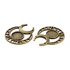 Retro Alloy Pendant Cabochon Settings FIND-C032-01AB-3