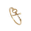 OT Clasp 925 Sterling Silver Adjustable Finger Rings for Women FS-WGD796A-01-5