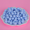 Round Silicone Focal Beads SI-JX0046A-116-3