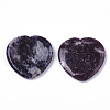 Natural Lepidolite Thumb Worry Stone G-N0325-01D-2
