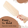 Unfinished Wood Paddles DIY-WH0027-73-3