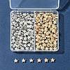 250Pcs 2 Colors CCB Plastic Beads CCB-FS0001-10-7