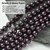 Eco-Friendly Grade A Glass Pearl Beads HY-J002-10mm-HX042-3