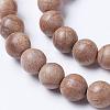 Natural Wood Beads Strands X-WOOD-J001-02-6mm-5