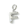 Rack Plating Brass with ABS Plastic Pearl European Dangle Charms KK-G501-02F-P-1