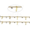 3.28 Feet Handmade Brass Curb Chains X-CHC-L039-03G-2