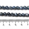 Natural Kyanite/Cyanite/Disthene Round Beads Strands G-O017-6mm-04C-4