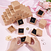 100Pcs Cardboard Jewelry Boxes CBOX-NB0001-34-3