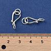 925 Sterling Silver S Shape Clasps STER-A009-17-3