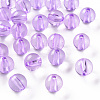 Transparent Acrylic Beads X-MACR-S370-A10mm-746-1