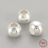 925 Sterling Silver Beads STER-S002-12-2.5mm-3