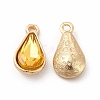 Faceted Glass Rhinestone Pendants FIND-G049-01G-09-1