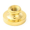 Golden Tone Round Wax Seal Brass Stamp Heads AJEW-Z034-01G-08-3