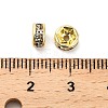 316 Surgical Stainless Steel Rhinestone Spacer Beads STAS-L285-001G-01-1-3
