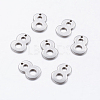 304 Stainless Steel Pendants STAS-F128-01P-8-1