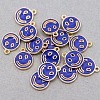 Alloy Enamel Pendants PALLOY-CJC0008-04F-1