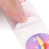 8 Styles Unicorn Paper Stickers DIY-L051-008-6