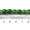 Handmade Lampwork Chevron Beads Strands LAMP-K041-01B-05-5