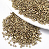 Electroplate Glass Seed Beads SEED-S042-01A-04-1